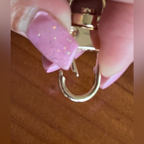 New 47” Chain & Leather Crossbody Strap or Replacement in Gold Metal - Picture 13 of 14